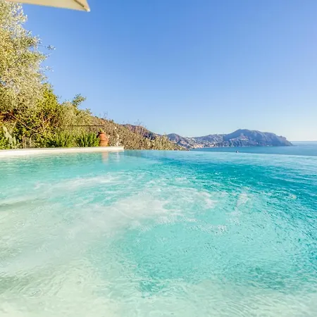 公寓 Casaviva - Ampio Trilocale Vista Mare Con Piscina - Pieve Alta *