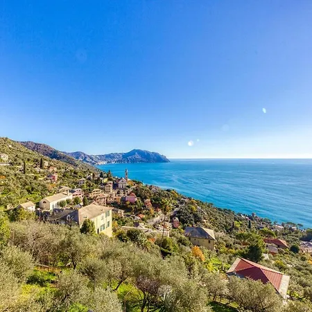 Casaviva - Ampio Trilocale Vista Mare Con Piscina - Pieve Alta