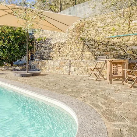 Casaviva - Ampio Trilocale Vista Mare Con Piscina - Pieve Alta *