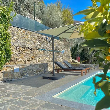 Casaviva - Ampio Trilocale Vista Mare Con Piscina - Pieve Alta Apartamento Pieve Ligure